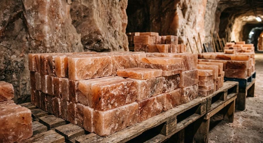 Salt tiles and bricks